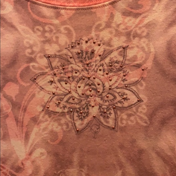 Apt 9 Ladies Long Sleeve Tee Top - Picture 2 of 8